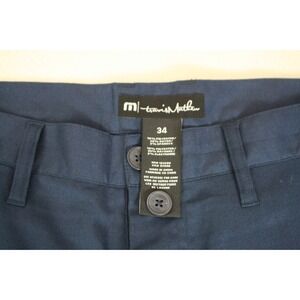 TRAVIS MATTHEW Men's Golf Casual Pants Poly Rayon Elastic Blue 34 x 32